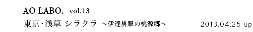 AO LABO. vol.13
