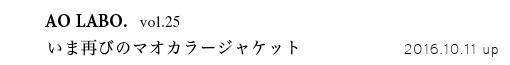 AO LABO. vol.25